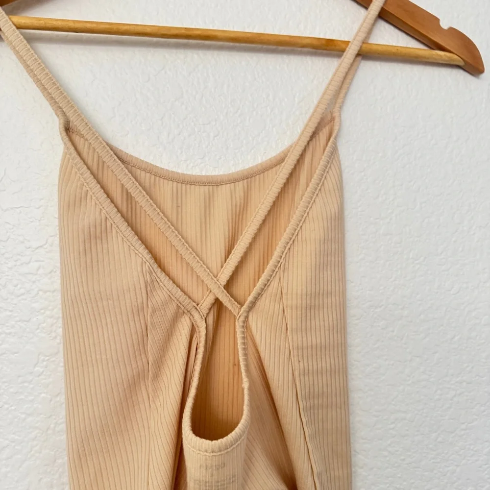 OZMA Crossback Body Suit in Tencel Rib - Picture 3 of 8